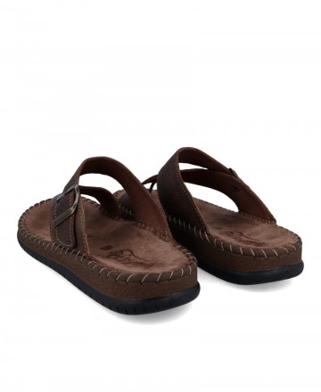 Walk and Fly 9289 17790 men's brown sandal