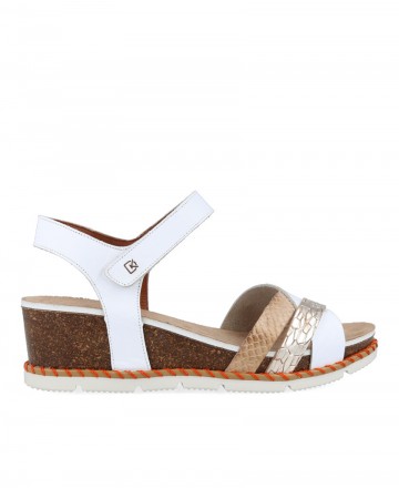 Sandalias de cuña baja Dorking D9320