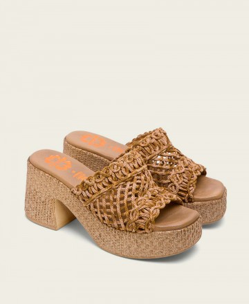 Sandalias de pala textil Porronet 3064