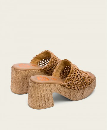 Sandalias de pala textil Porronet 3064