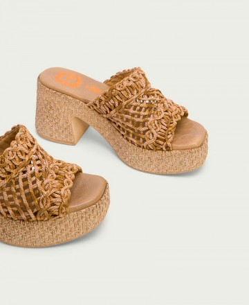 Sandalias de pala textil Porronet 3064