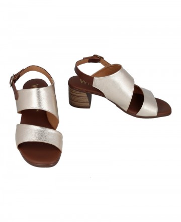 Sandalias de piel metalizadas Catchalot k-111709