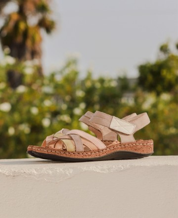 Sandalias planas Walk and fly Mediterraneo 3861 43170