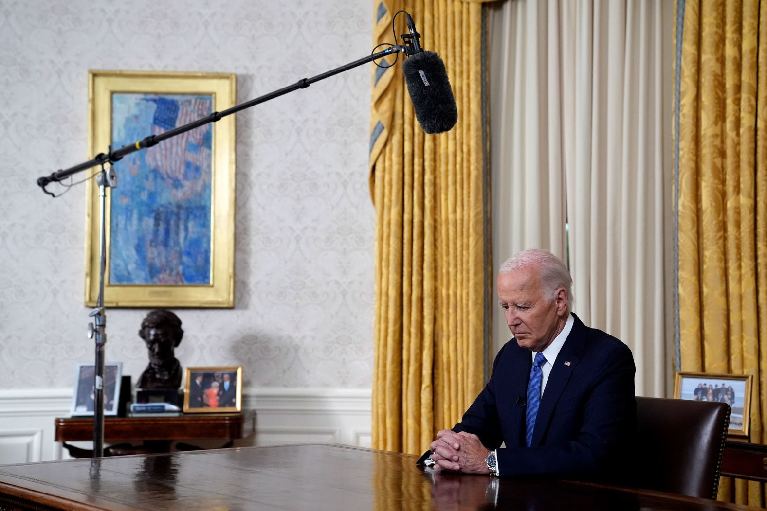 President Joe Biden <a href="https://www.cnn.com/2024/07/24/politics/biden-oval-office-address-2024/index.html"