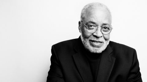 NEW YORK, NY - SEPTEMBER 16: Actor James Earl Jones sits for a portrait at the Longacre Theatre in New York, NY on September 16th, 2014. Mr. Jones performs in the ensemble cast of "You Can't Take It With You" at the theatre this fall. (Photo by Jesse Dittmar for The Washington Post via Getty Images.)