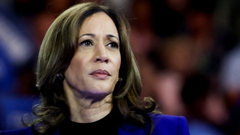 U.S. Vice President and Democratic presidential candidate Kamala Harris attends a campaign rally in Milwaukee, Wisconsin, U.S. August 20, 2024.  REUTERS/Marco Bello