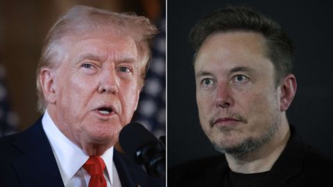 Former President Donald Trump and businessman Elon Musk spoke Monday night in a conversation aired on Musk's social media platform, X.