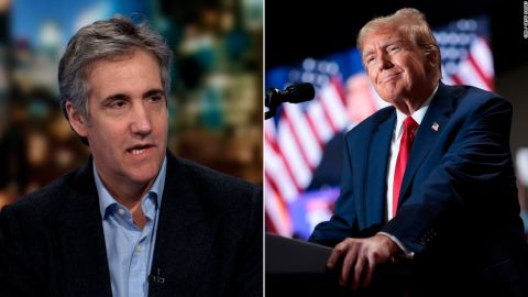 Michael Cohen and Donald Trump