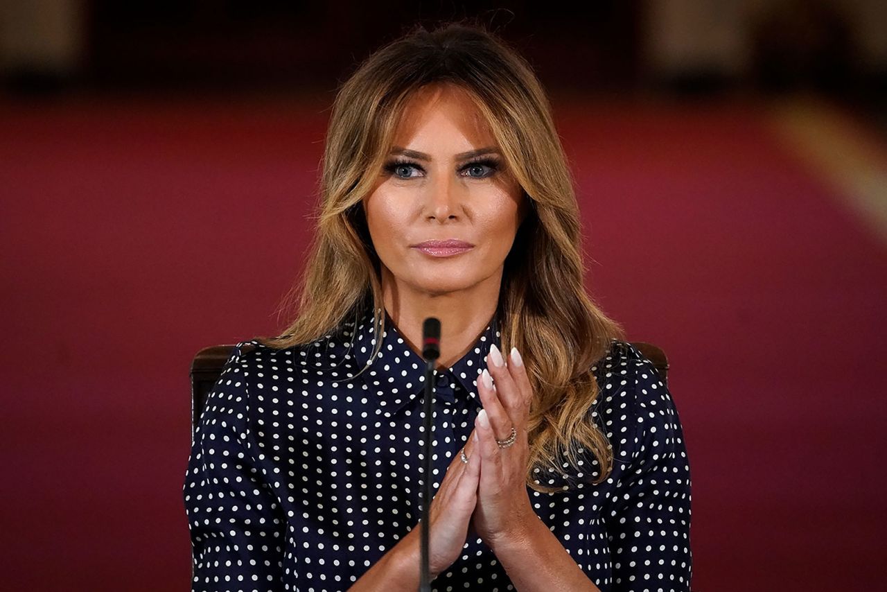 Melania Trump seen on September 3, 2020