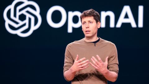 OpenAI CEO Sam Altman speaks during the Microsoft Build conference in Seattle, Washington on May 21, 2024.