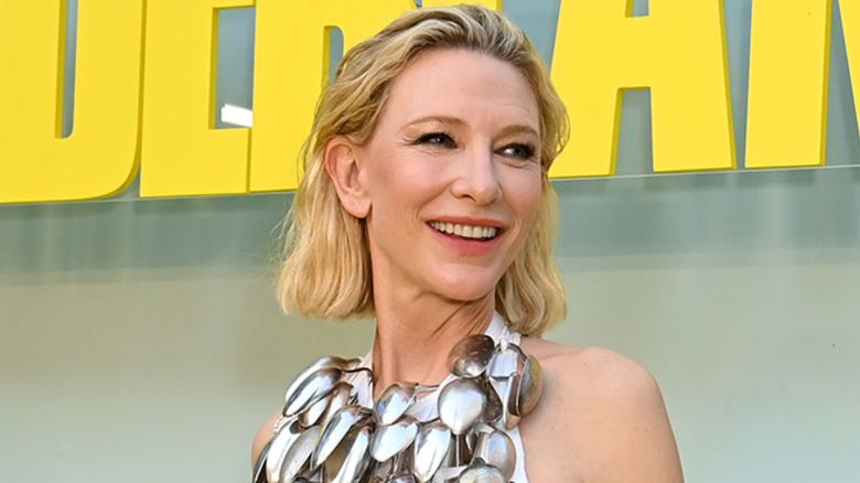 HOLLYWOOD, CALIFORNIA - AUGUST 06: Cate Blanchett attends the "Borderlands" Los Angeles Fan Event at TCL Chinese Theatre on August 06, 2024 in Hollywood, California.  (Photo by Jon Kopaloff/Getty Images for Lionsgate)