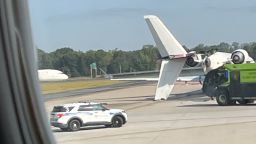 Two Delta planes collided as both were taxiing for takeoff from Atlanta Hartsfield Jackson International Airport this morning, the airline tells CNN.<br /