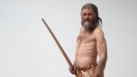 Reconstruction of the Iceman by Alfons & Adrie Kennis