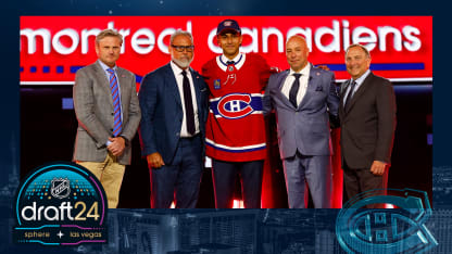 Canadiens draft Michael Hage with No. 21 pick in 2024 NHL Draft