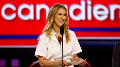 Celine Dion surprises crowd, announces Demidov selection at 2024 NHL Draft