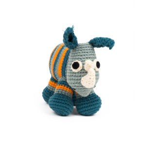 Crochet Rhino Toy