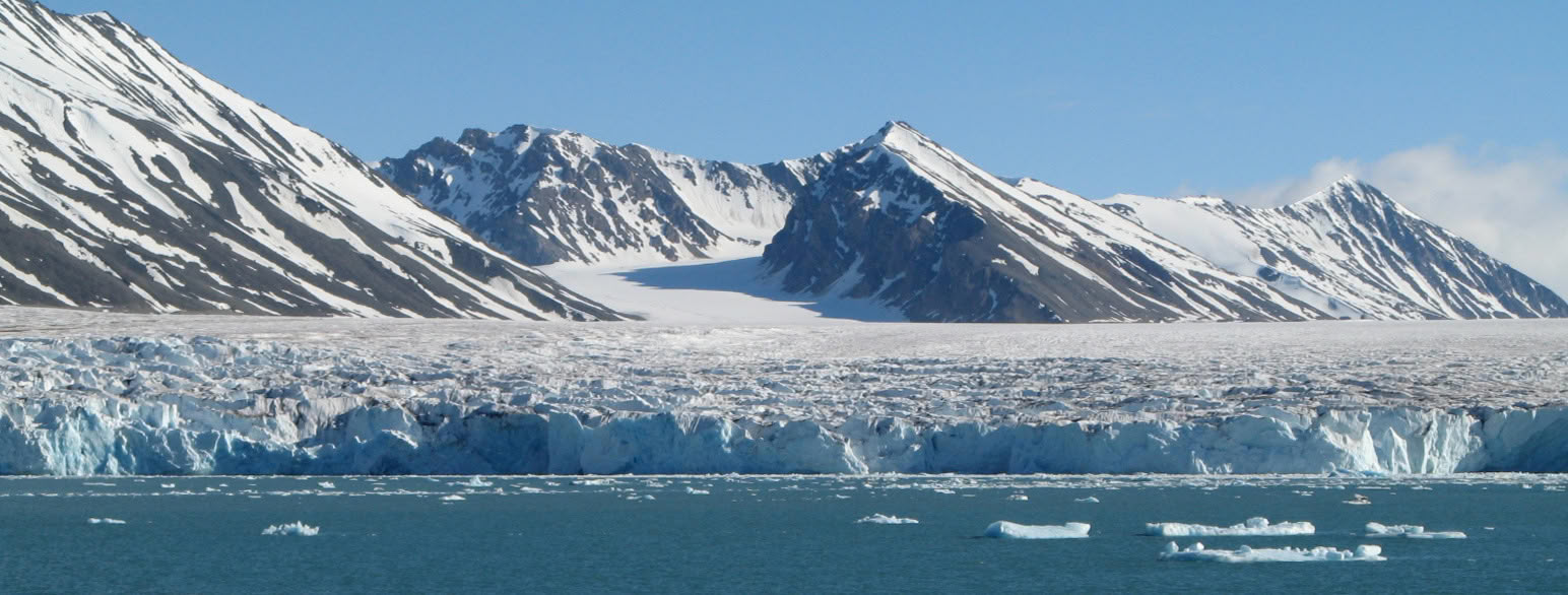 Monacobreen, Spitsbergen på Svalbard