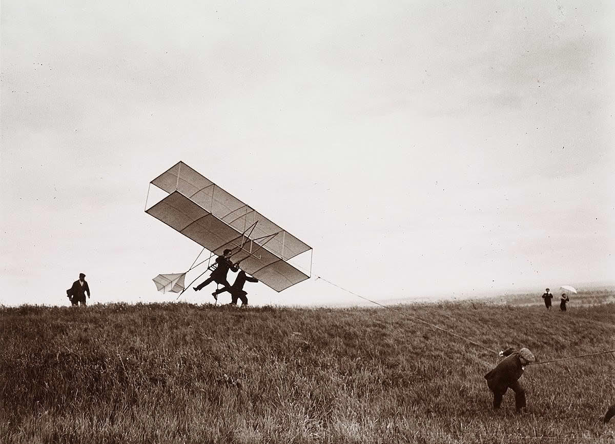 The Zyx 24 takes off, Rouzat, September 1910