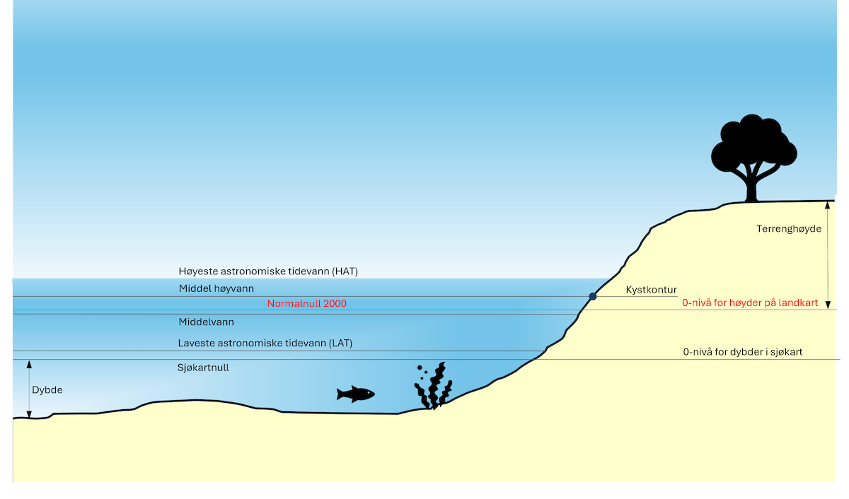 Referansenivå for vannstand
