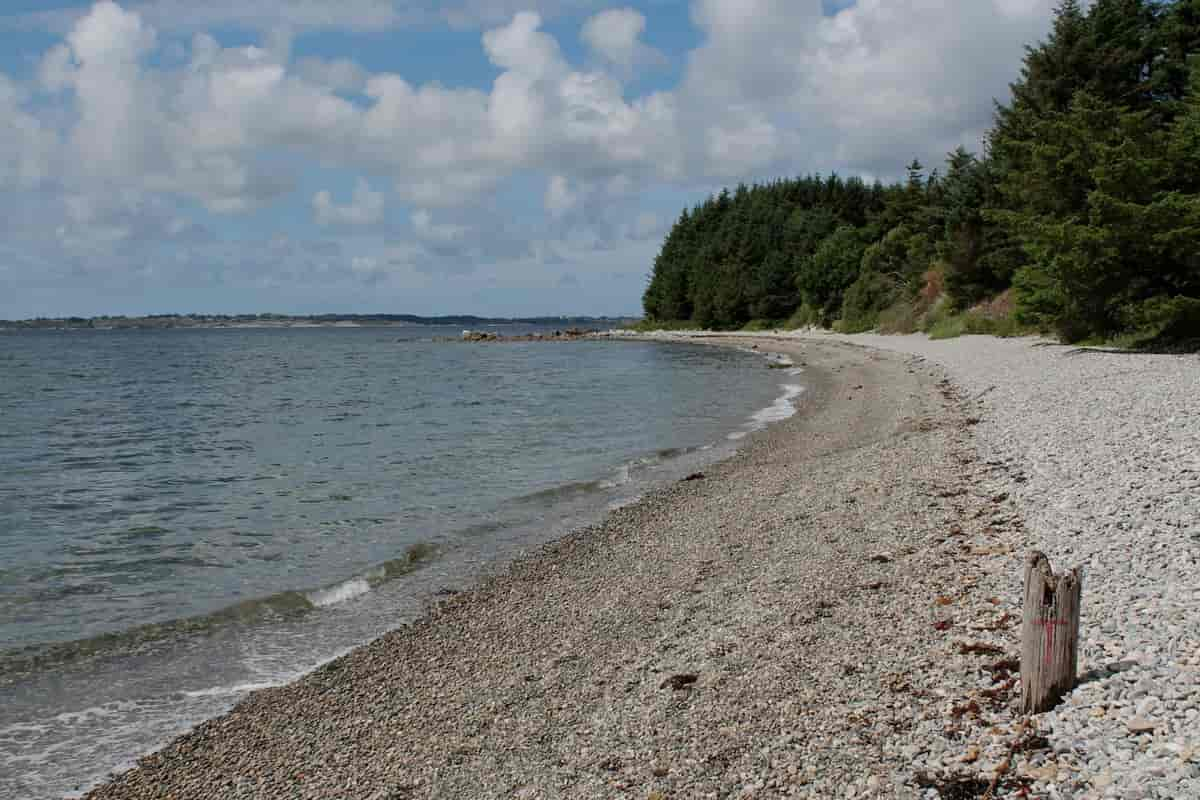 Rullesteinstranden på Herdla