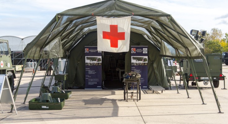 Military field hospital