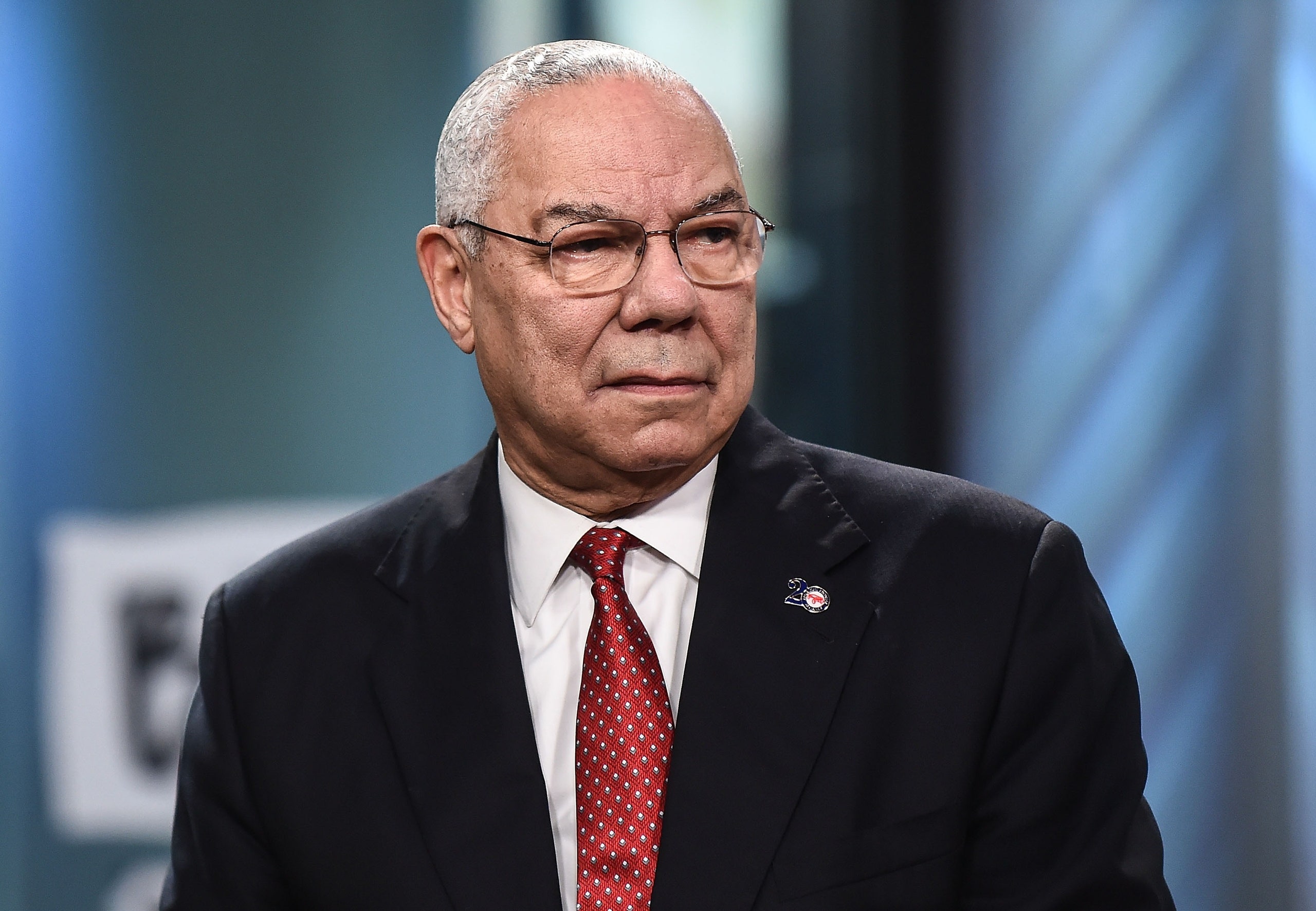 Colin Powell attends the Build Series to discuss his newest mission with America's Promise to 'Recommit 2 Kids' campaign...