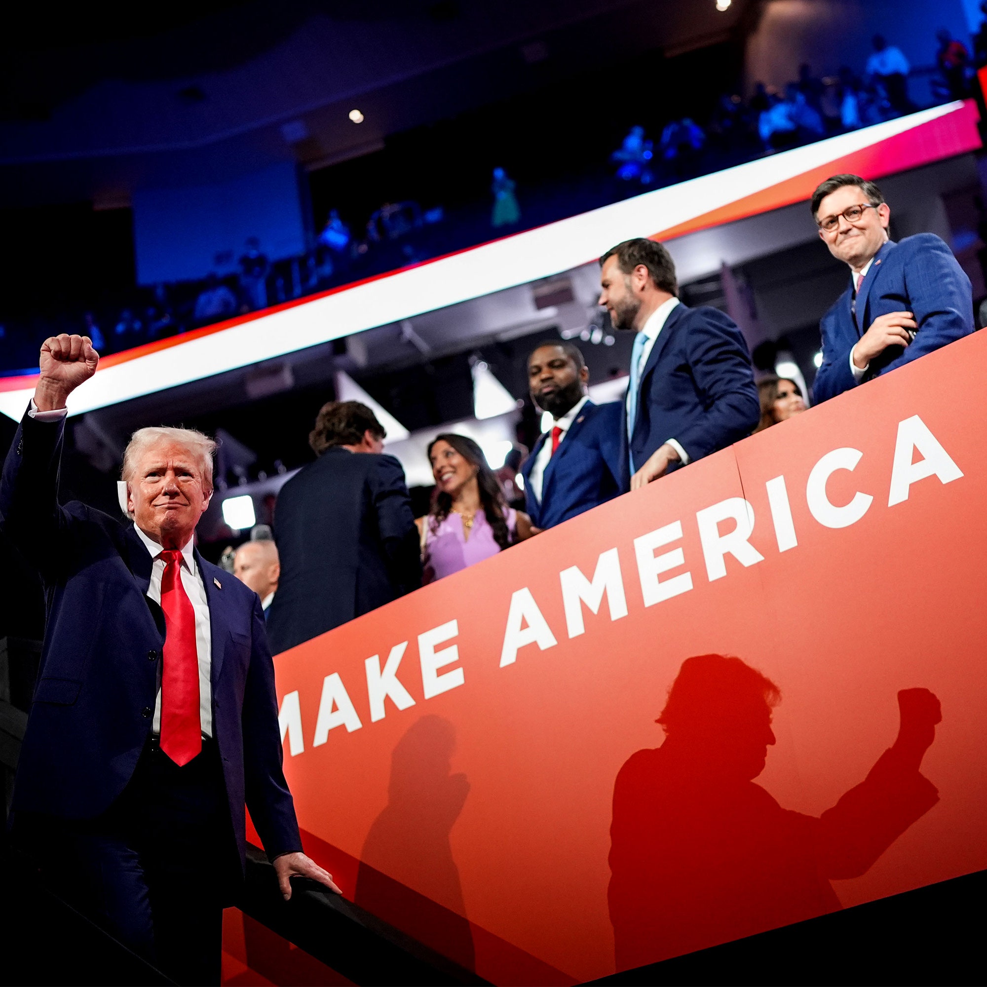 Democrats at Republican National Convention Witness Donald Trump’s “Tremendously Aligned” GOP