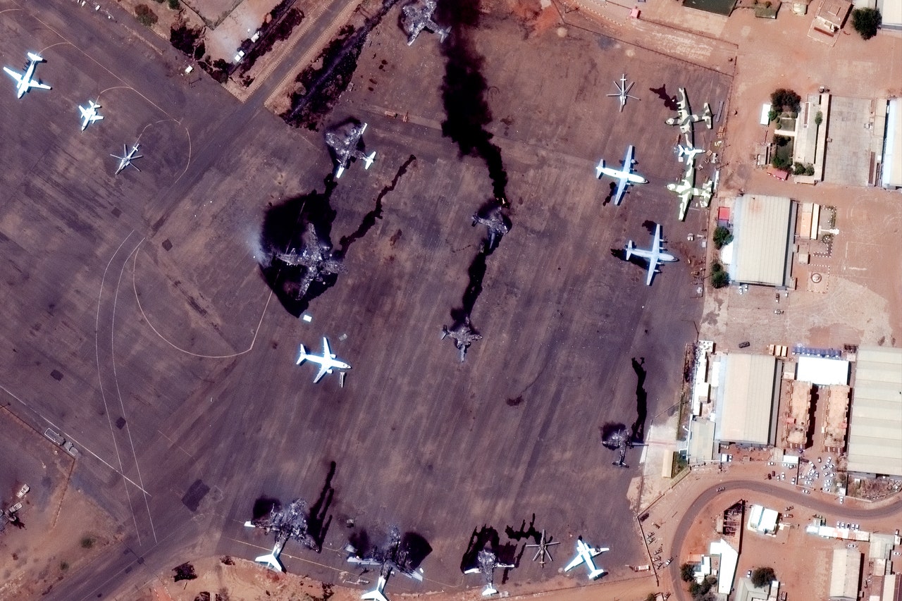 Satellite Images Show the Devastating Cost of Sudan’s Aerial War