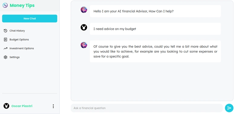 screenshot of the desktop layout