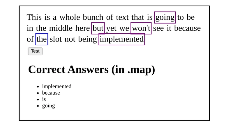 CSS applied to selected items
