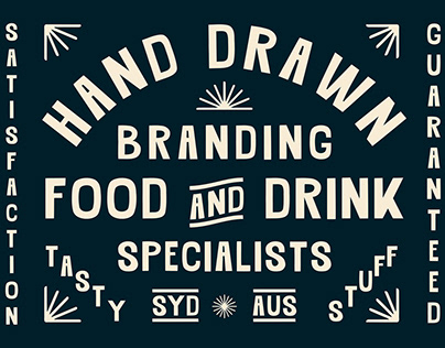 Hand Drawn Food And Drink Branding - Collection 2024