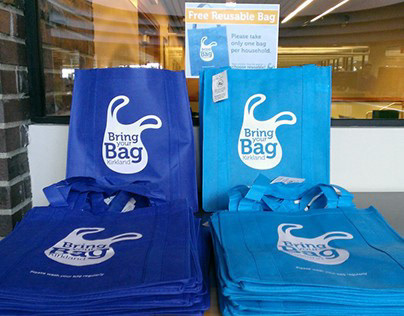 Bring Your Bag Kirkland Logo + Outreach Campaign