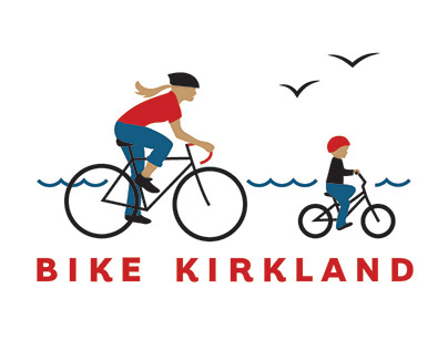 Bike Kirkland Logo and Flyer