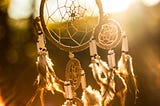 Dreamcatcher in the sun