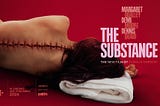 A poster for The Substance