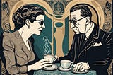 Jean-Paul Sartre and Simone de Beauvoir