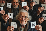 Old people counting down to extinction.