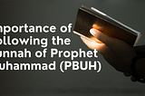 Importance of Following the Prophet’s Muhammad (PBUH) Sunnah