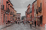 Street scene in San Miguel de Allende Mexico by Jezael Melgoza on unsplash.com