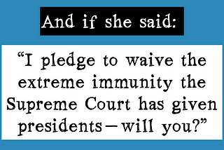 On Waiving Presidential Immunity