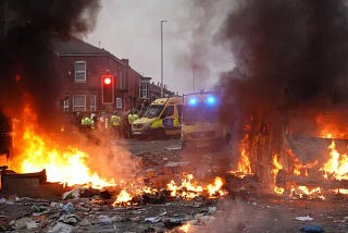 Capitalism not immigration has failed those involved in anti-migrant riots across England