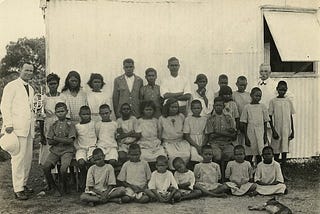 Stolen Generation children at the Kahlin Compound in Darwin, Northern Territory, Australia in 1921