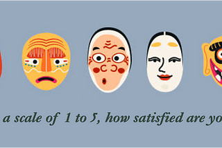 We see a caricature of emotions as 5 faces in a customer satisfaction survey, missing out on an entire vocabulary of feelings, sensitivity, and emotional meaning. (Yeo, 2024)