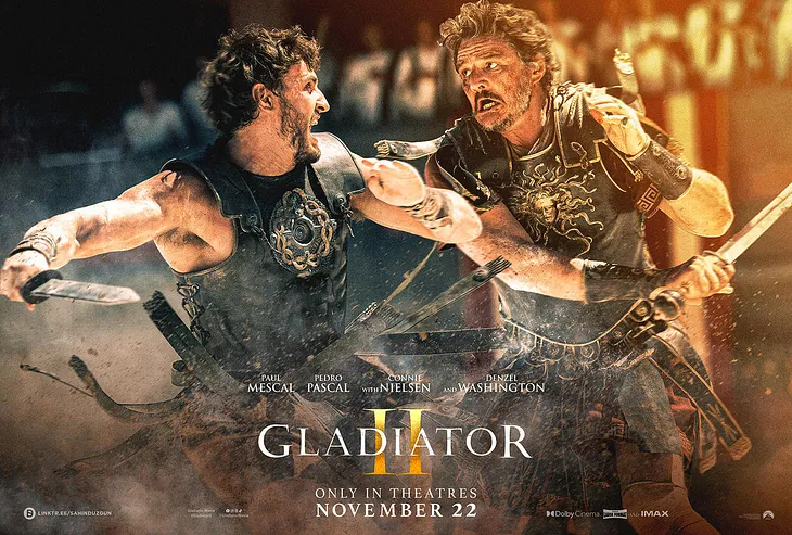 Gladiator II 2024 Movie Download and watch Free 2K,1080p,720p Full HD