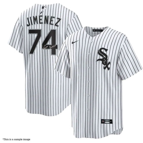 Eloy Jimenez Autographed White Sox Replica Jersey