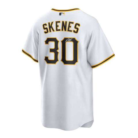 Paul Skenes Autographed Pirates Authentic White Jersey - Presale