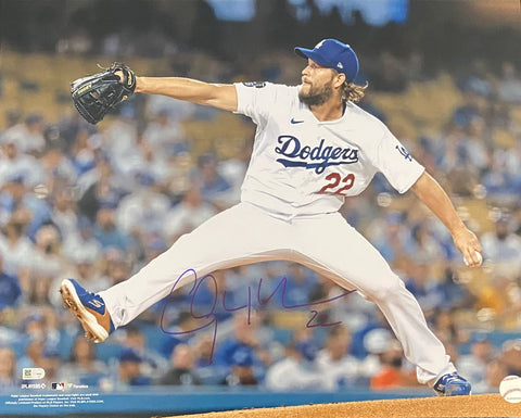 Clayton Kershaw Autographed 16x20