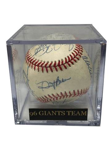 1996 San Francisco Giants Team Signed Baseball - Player's Closet Project