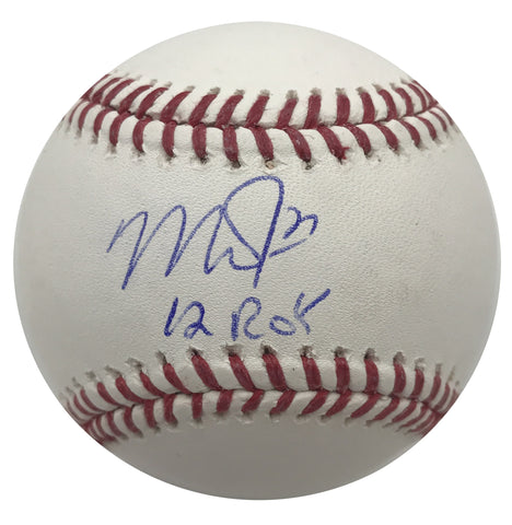 Mike Trout Autographed Baseball