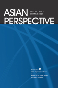 Asian Perspective cover